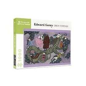 Pomegranate Edward Gorey: Drop Curtain 1000 Palaa