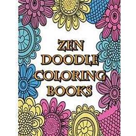 Freedom Zendoodle Värityskirjat: Rauhoittava Stressinlievitys ja Rentouttava Vär