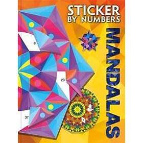 Bonniers Sticker By Numbers Mandalas
