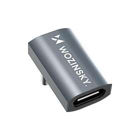 Wozinsky 5907769383984 USB-C - USB-C Sovitin 40Gb/s 240W 8K OTG Kulma