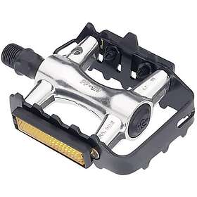 Point MTB-pedaler 09006005 Aluminium Plattforms-pedaler Silver