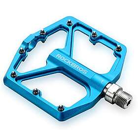 RockBros K203-BL/RBSDE Aluminum Flat Pedals Blue