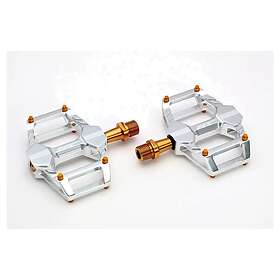 HT Components AR06T 102001AR06TX2Y01A1X0 Aluminium PlattformsPedaler Silver