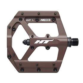 HT ME03 EVO+ Nylon Flade Pedaler Brun
