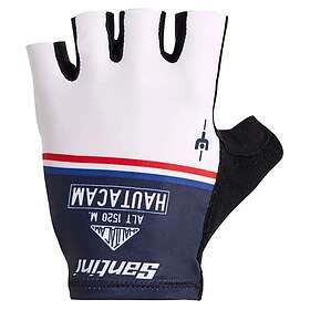 Santini Maillot Jaune Hautacam 2025 Korte Handsker (Unisex)