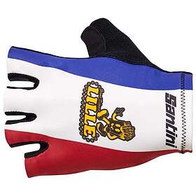 Santini Tdf Grand Depart Lille 2025 Short Gloves (Unisex)