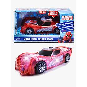 Jada Toys Spider-Man Bil med Lys og Lyd 1:32