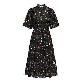 Only Onlelma Kort Ärm Lång Bälte Klänning