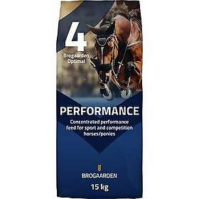Brogaarden Optimal 4 Performance Hästfoder 15kg