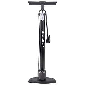 Greenfield Fotpump Med Manometer Svart