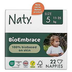 Naty BioEmbrace Storlek 5 (22 st)