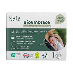 Naty BioEmbrace Storlek 1 (25 st)