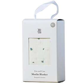 Jack o Juno Poppy in Bloom Berry Blue 120x120cm