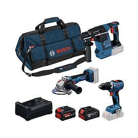 Bosch GSR18V-65GBH18V-26GWS18V-11 (3x5.0Ah + 1x5.5Ah)