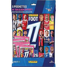 Panini Foot 2025-2026 Ligue 1 McDonald's 5 Pochettes + Album Cadeau