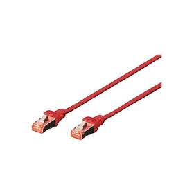 Digitus Rouge Câble de raccordement Cat6 S/FTP 5m DK-1644-050-R-10