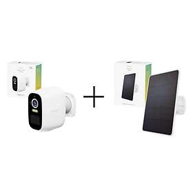 Hombli Smart Battery Cam 2K Solar Panel 3W Bundle