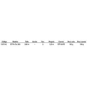 Mitchell Gt Pro Toc 3.60m 3lbs
