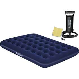 Bestway Uppblåsbar madrass 191x132x22cm Med Kolvpump