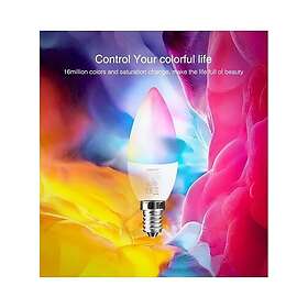 MiBoxer 4038816194824 RGB-CCT Kynttilä E14 2700K-6500K 550lm 6W