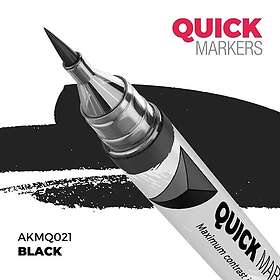 AK Interactive Quickmarker Marqueur (Noir)