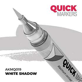 AK Interactive Quickmarker Marqueur (Blanc)
