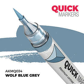 AK Interactive Quickmarker Marqueur (Wolf Blue Grey)