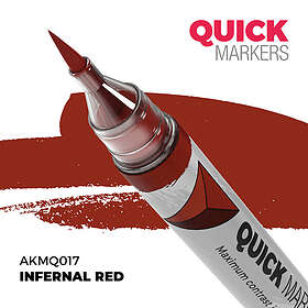 AK Interactive Quickmarker Marqueur (Rouge)