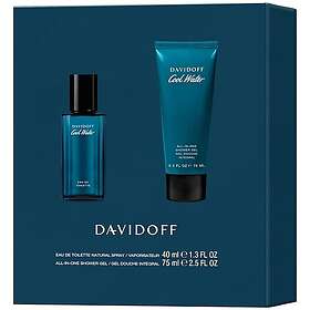 Davidoff Cool-Water Gavesæt til Mænd (40ml EdT, 75ml Brusergel)