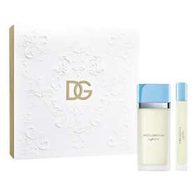 Dolce & Gabbana Light Blue Eau de Toilette Lahjasetti Naisille (50ml, Travel Spr