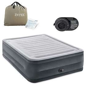 Intex Luftmadrass 203x152x56cm med inbyggd elektrisk pump 64418ND