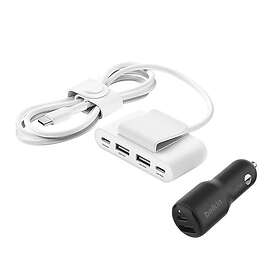 Belkin 372735 USB Port Extender 42W Billaddare
