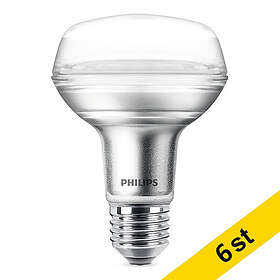 Philips PF_LPH00830 R80 E27 2700K 345lm 4W 6-pack