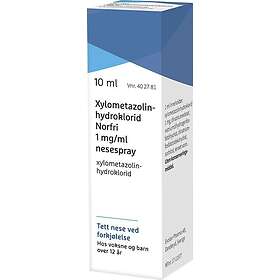 Norfri Xylometazolin Nesespray 1mg/ml 10ml