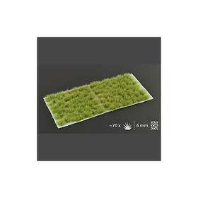 Gamers Artificial Grass Mat Dry Green 6mm GG-DG