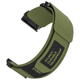 Tiera Nylon Grönt Band för Epix 26mm Quick Release