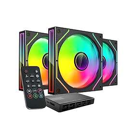 Mars Gaming MF-3DPROKIT aRGB Noir 120mm 3-pack