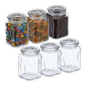 RXS Förvaringsburk 750ml 6-Piece Set Glas -10043224