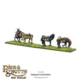 Warlord Games Pike & Shotte Epic Battles Dragoons Horseholders