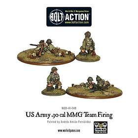 Warlord Games Bolt Action US Army 30 Cal MMG Team Firing WGB-AI-34