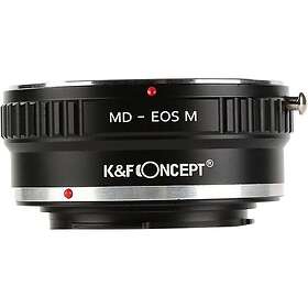 K&F Concept Adaptateur Objectif MD vers EOS M