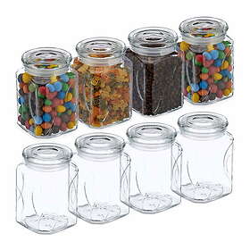 RXS Förvaringsburk 750ml 8-Piece Set Glas -10049520