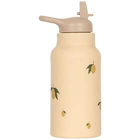 Konges Slöjd Konges Sløjd Lemon Print Flaska Med Spillfri Pip