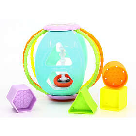 B-Kids Aktivitetsboll och Staplingslåda 2-i-1 med Klossar 5 Delar 315249