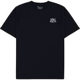 KnowledgeCotton Apparel Regenerative Organic Cotton Chest Embroidery T-shirt (Da