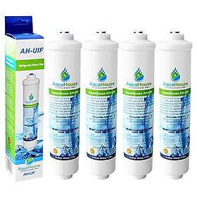 AquaHouse UIFH 4-Pack Kompatibelt Vattenfilter för Haier, CDA, Firstline, Frigistar Kylskåp