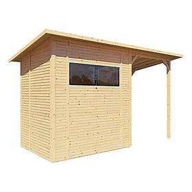 Bertilo Pent Modern 2 Plus Redskapsbod 5.8m2 (1508293)