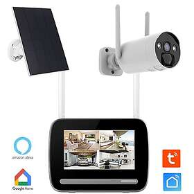 KYF Kit avec Caméra Rechargeable + Panneau Solaire