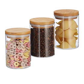 RXS Storage Jar 0.6L 3-Piece Set Glass -10027994