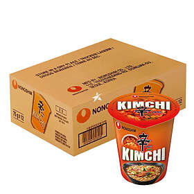 Nongshim HALAL&VEGAN KIMCHI Kopp Ramen Snabbnudlar 75g 12-pack
